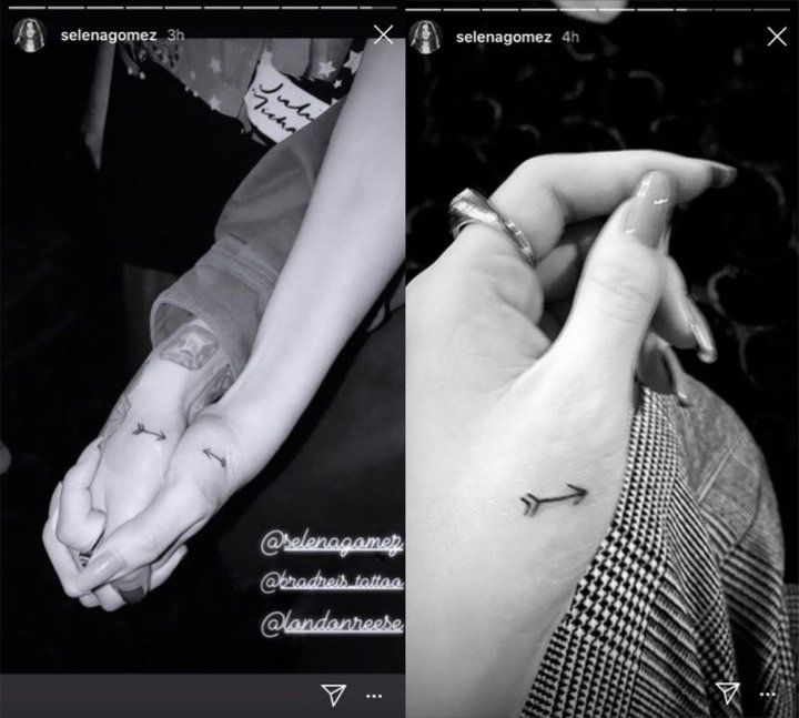 selena gomez julia michaels matching tattoo 3