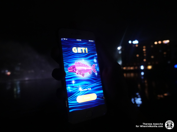 teamlab Nuvali app fish