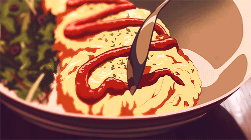 30 Garden of Words Omurice