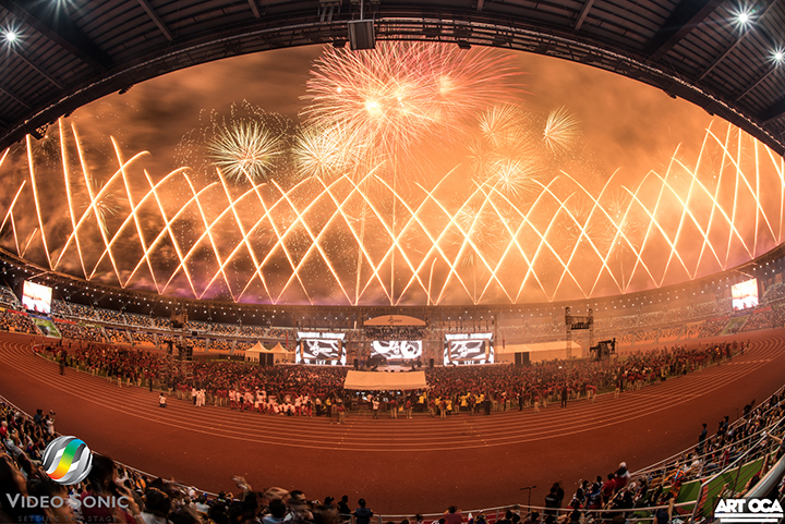 30th Sea Games Closing by Art Oca for Video Sonic 10