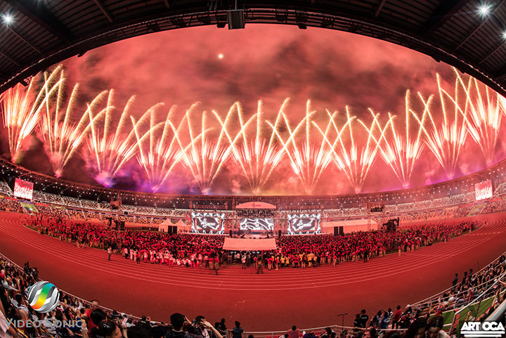 30th Sea Games Closing by Art Oca for Video Sonic 5