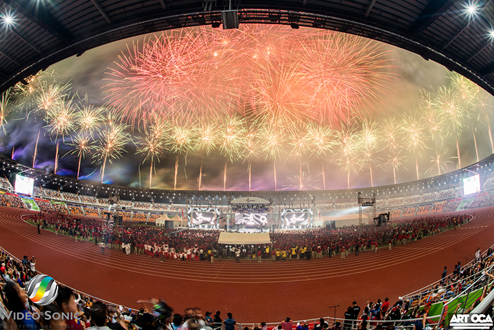 30th Sea Games Closing by Art Oca for Video Sonic 9