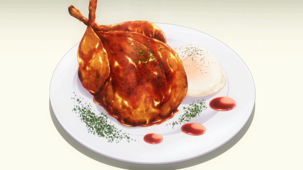 33 shokugeki no soma Quail Stuffed with Risotto and Eggs Brazen Youngster Style