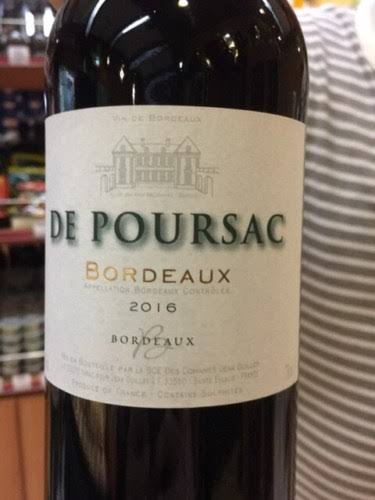 De Poursac Wine