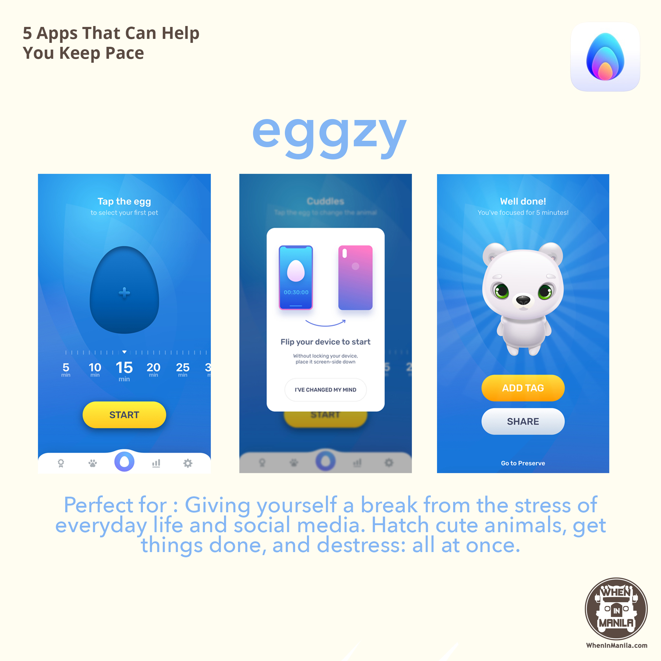 5 Apps That Can Help You Keep Pace 1 eggzy