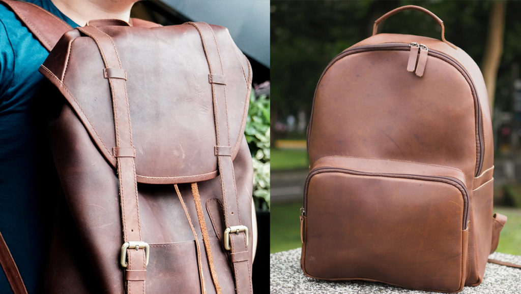 LOOK These Local Backpacks are Made Out of Genuine Leather