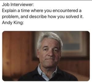 Andy King meme