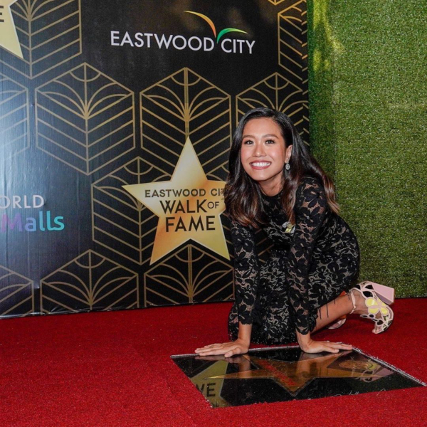LOOK: These Local Celebrities Just Got Their Walk of Fame Stars! 4 Eastwood Walk of Fame Rachelle Ann Go