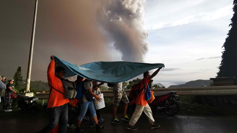 Taal Volcano Evacuation Map