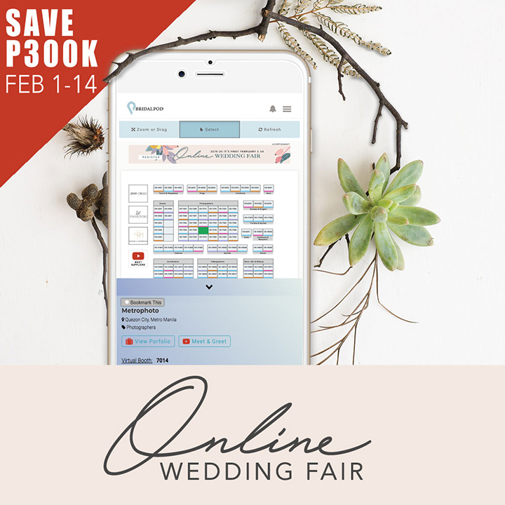 BridalPod wedding fair homepage
