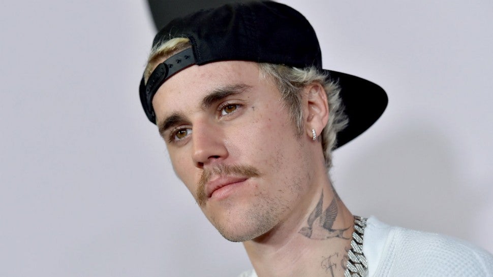 Justin Bieber mustache