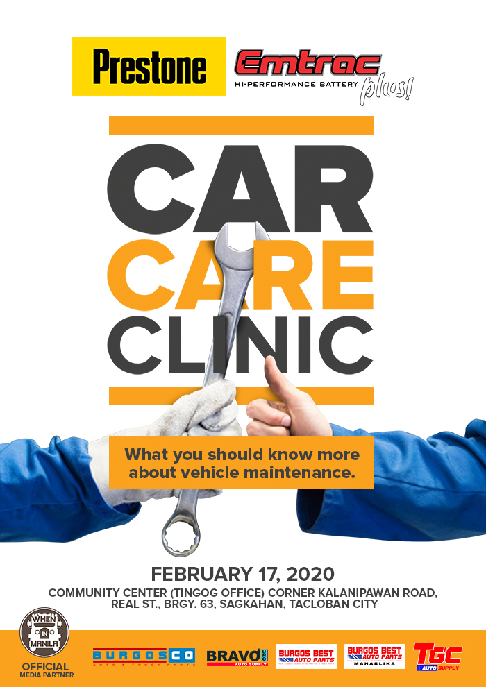TACLOBAN CAR CARE CLINIC POSTER FOR ONLINE wheninmanila