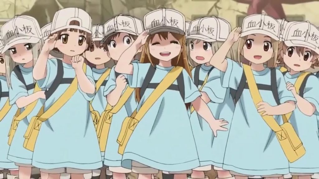 cells at work platelets cute