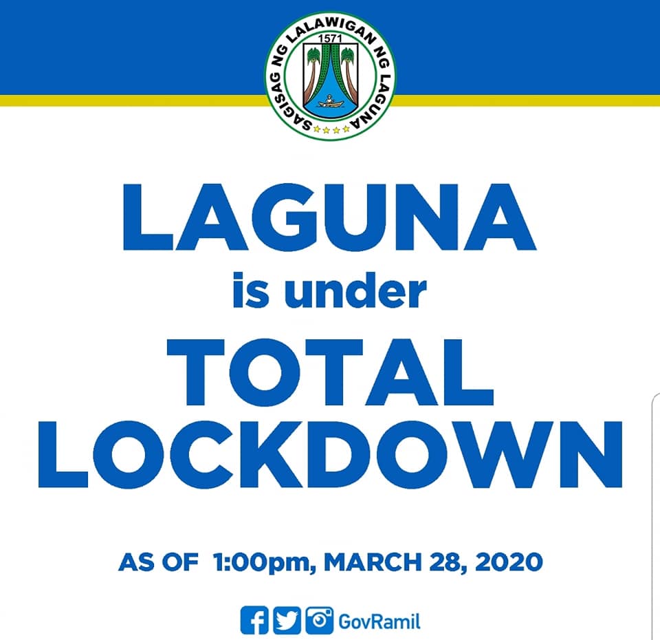 coronavirus laguna lockdown 2