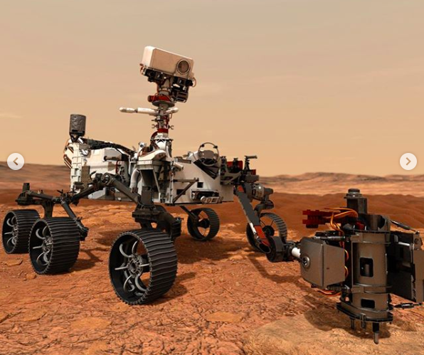 nasa mars rover 2020 perseverance