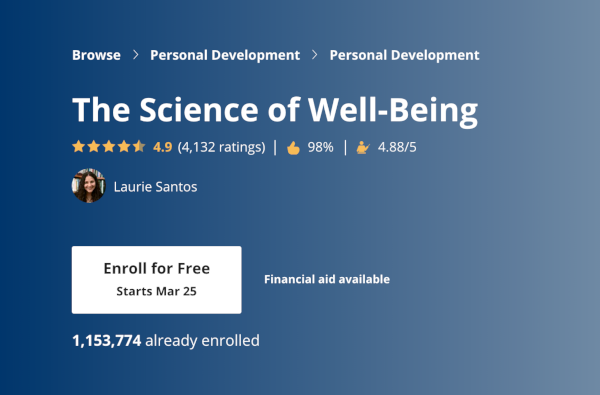 science of well being coursera