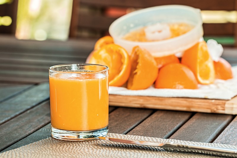 selective focus photography of pure orange juice 158053