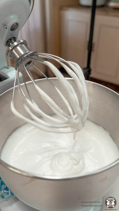 icing meringue whisk kitchen aid 