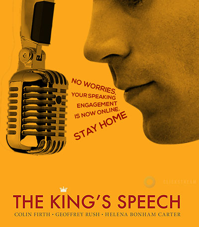 Kings Speech Movie Poster COVID 19
