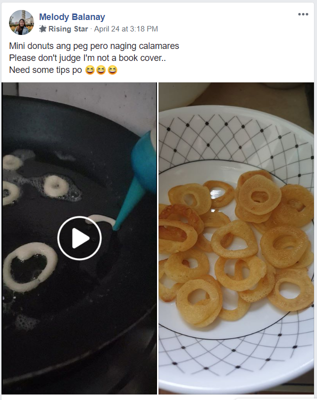 Mini donuts slash calamares