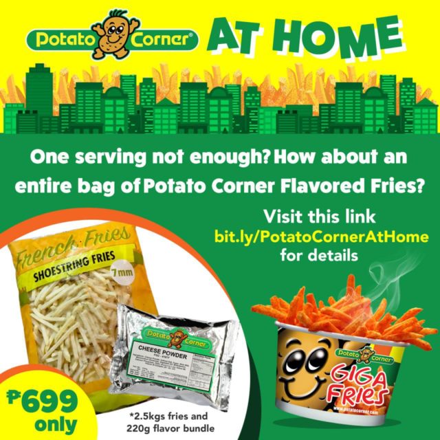 You can now get your fave Potato Corner fries in bulk— here's how