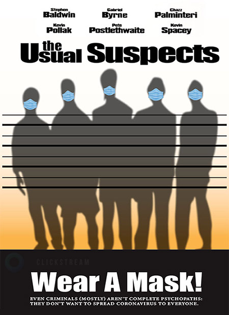 Usual Suspects Movie Poster COVID 19