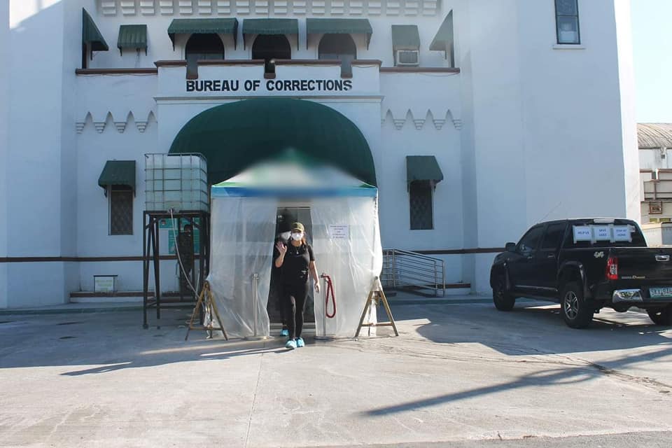 angel locsin sanitation tents bureau of corrections 13