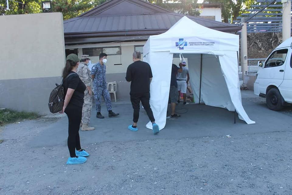 angel locsin sanitation tents bureau of corrections 5