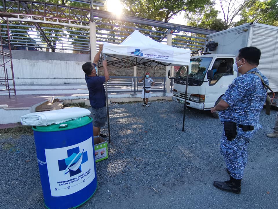 angel locsin sanitation tents bureau of corrections 7