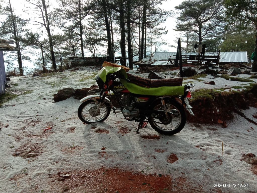 Winter is coming? Benguet experiences a cool and 'icy' summer 4 benguet hailstorm winter 5