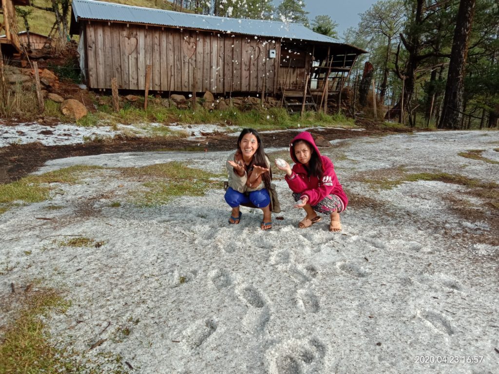 Winter is coming? Benguet experiences a cool and 'icy' summer 6 benguet hailstorm winter 6