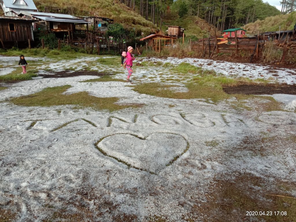 Winter is coming? Benguet experiences a cool and 'icy' summer 1 benguet hailstorm winter 9