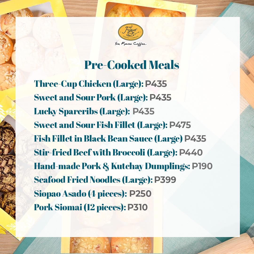 QUARANTINE EATS: Get Pre-cooked Meals, Pastries, and more from Figaro