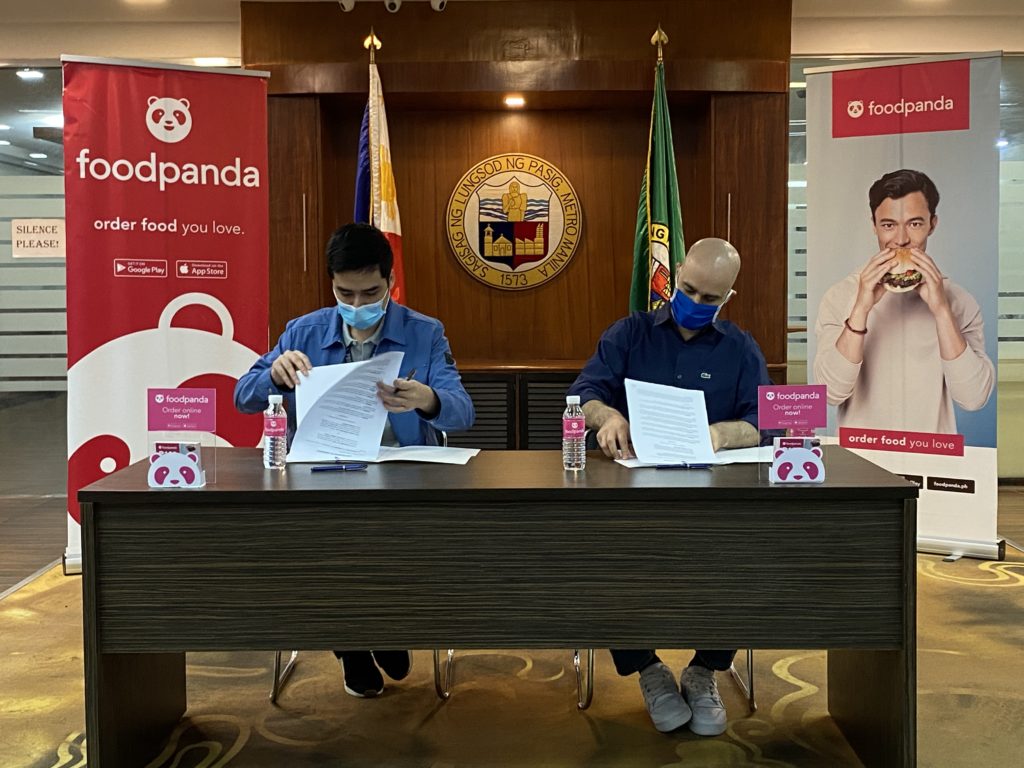 1 Both parties signed the pandaTODA partnership agreement