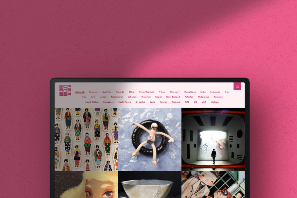 GirlsclubAsia Website Mockup 2