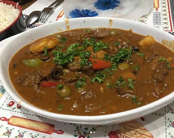 Mom’s Cheesy Spicy Beef Caldereta Recipe @elicooksandeats