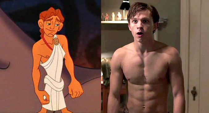 Young Hercules Tom Holland