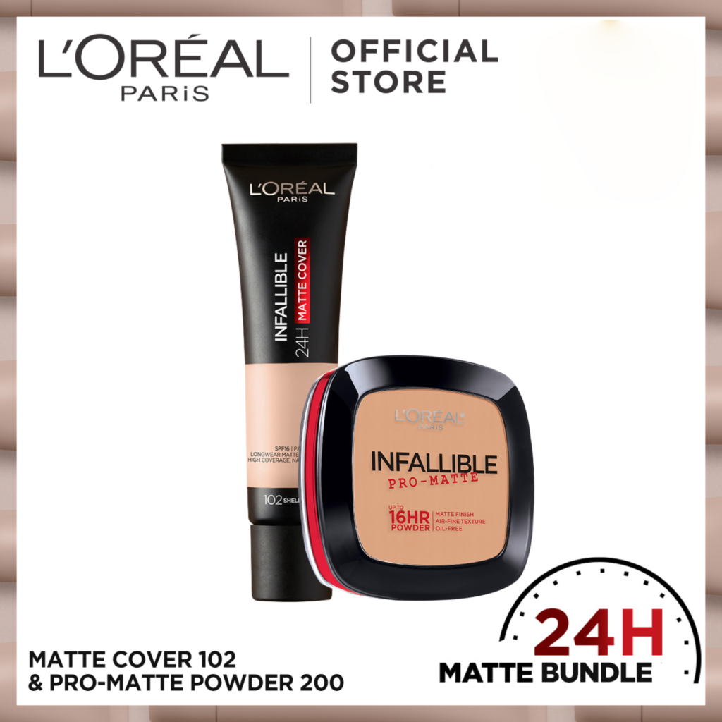 25+ Gifts you can buy for your mom without going out during lockdown 2 mothers day gifts 1 LOreal Paris 24HR Matte Bundle Infallible Matte Cover Foundation Infallible Pro matte Powder Foundation Beauty Essentials