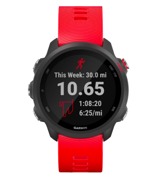 25+ Gifts you can buy for your mom without going out during lockdown 27 mothers day gifts Garmin Forerunner® 245 Music Lava Red