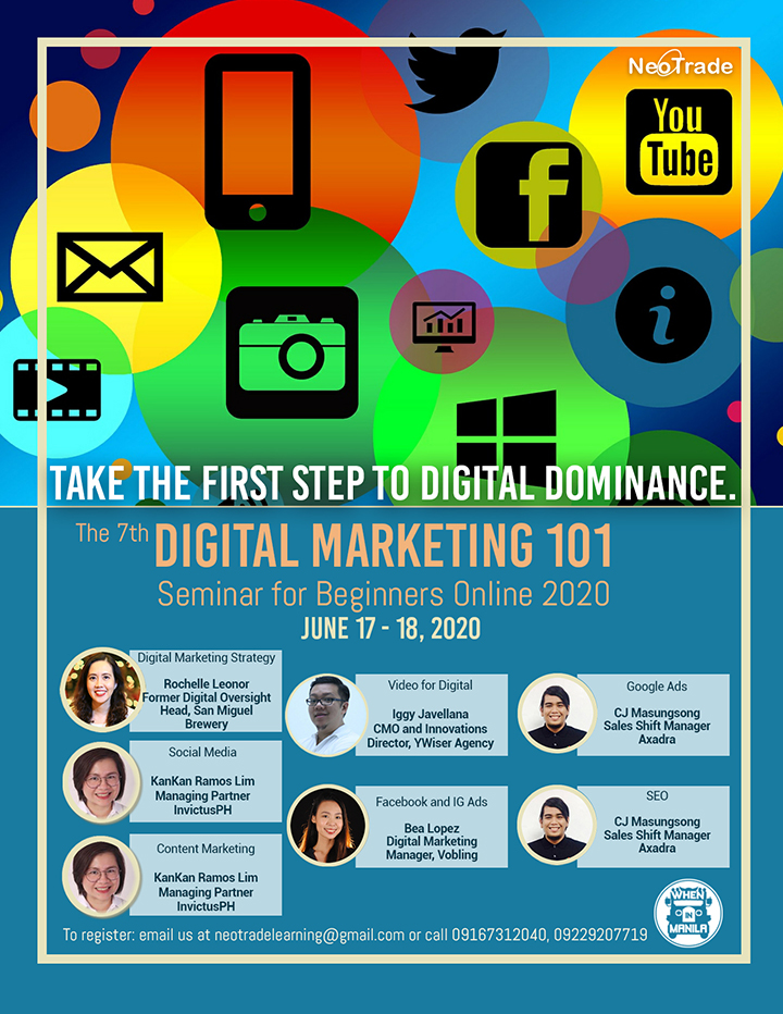 Digital Poster for beginners WIM 720