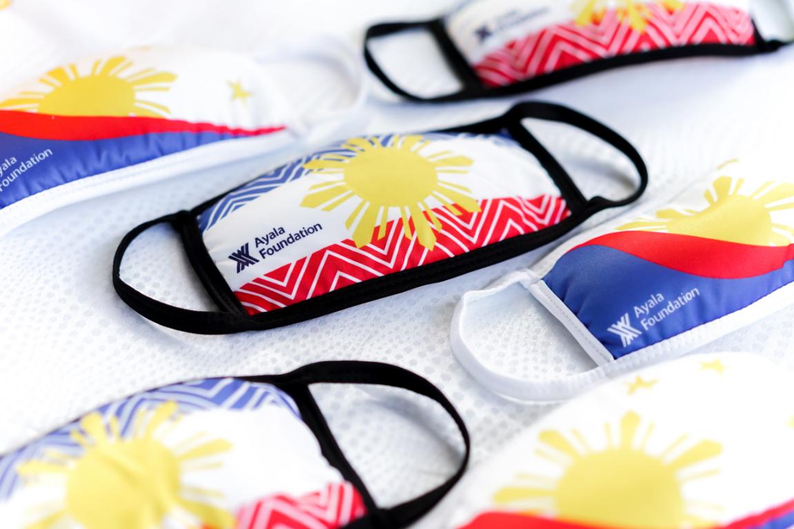 LOOK These Face Masks are Inspired by the Philippine Flag When In Manila