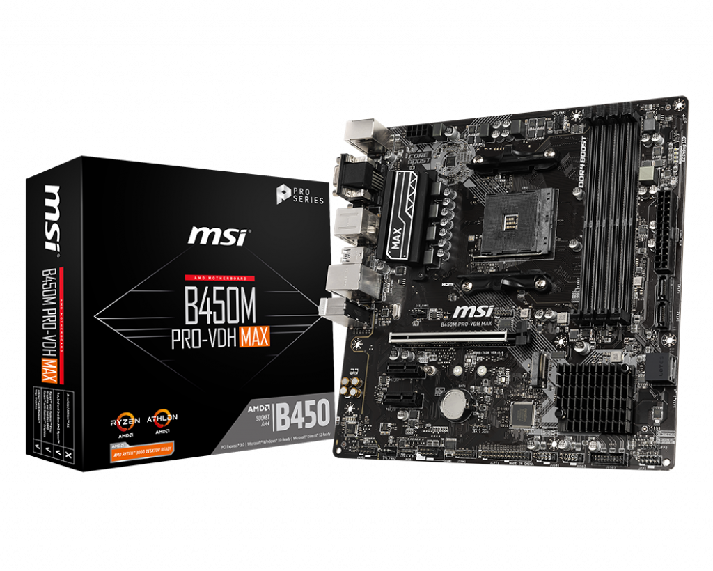 affiliate tech gadgets 4 MSI B450M PRO VDH MAX Gaming Motherboard