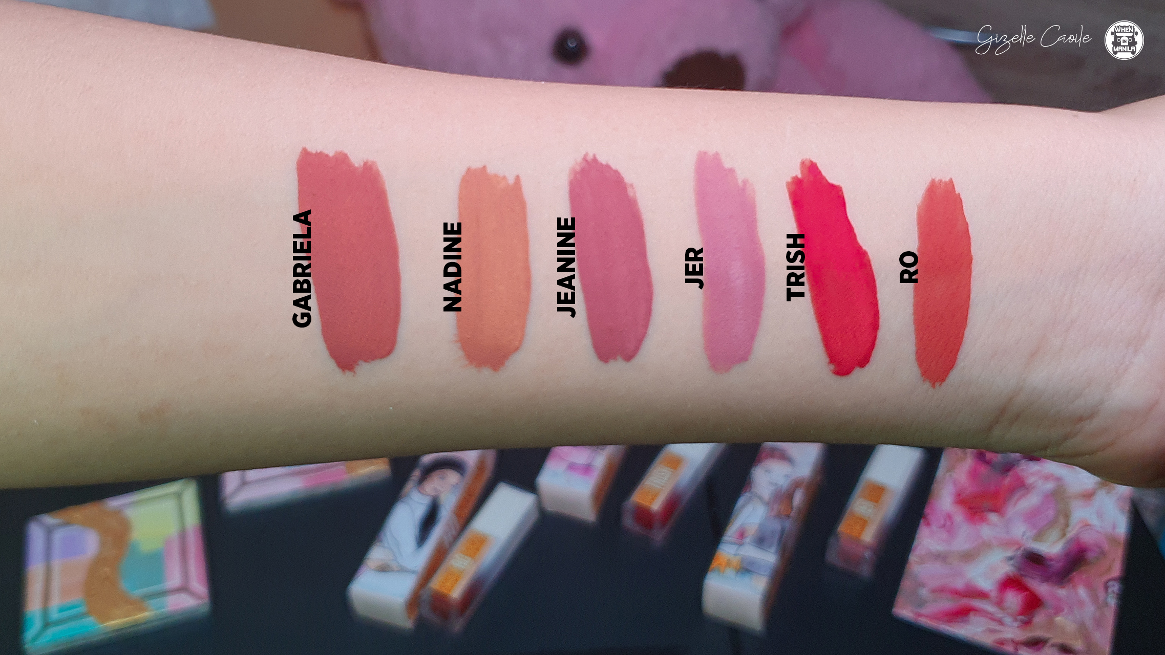 becoming rizilient swatches