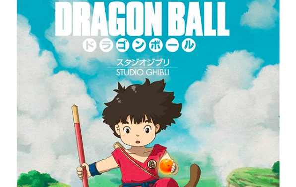 dragon ball z goku studio ghibli