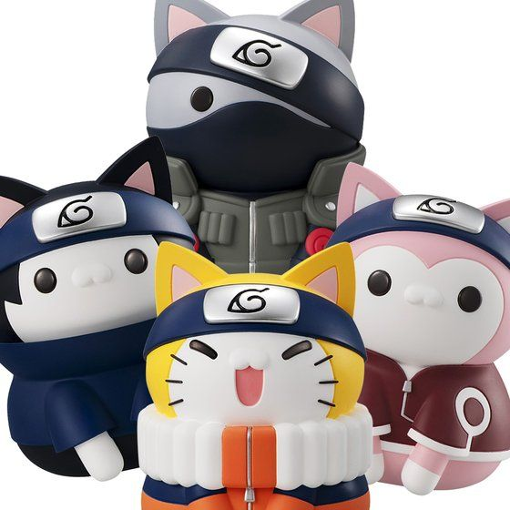 naruto cat figures 1