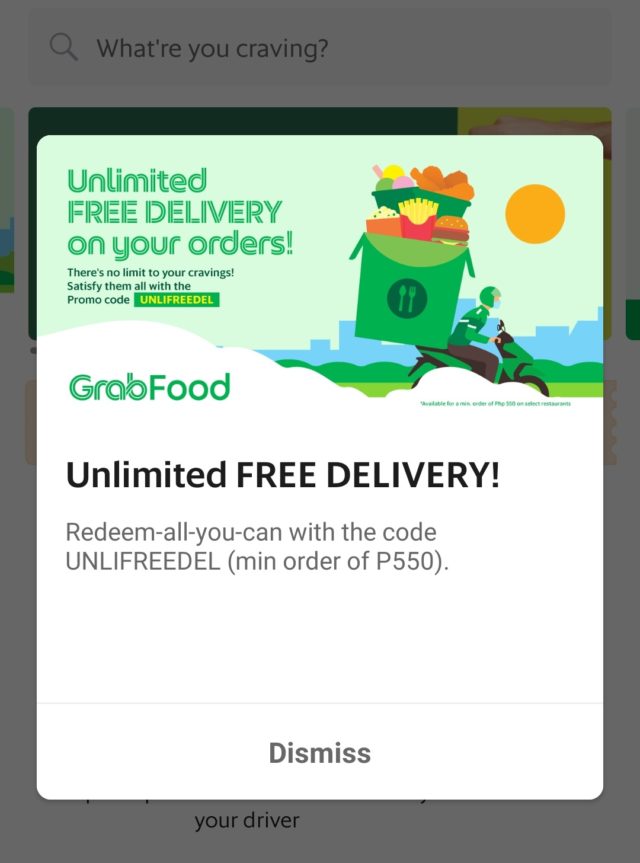 Grab Unlimited Free Delivery 2