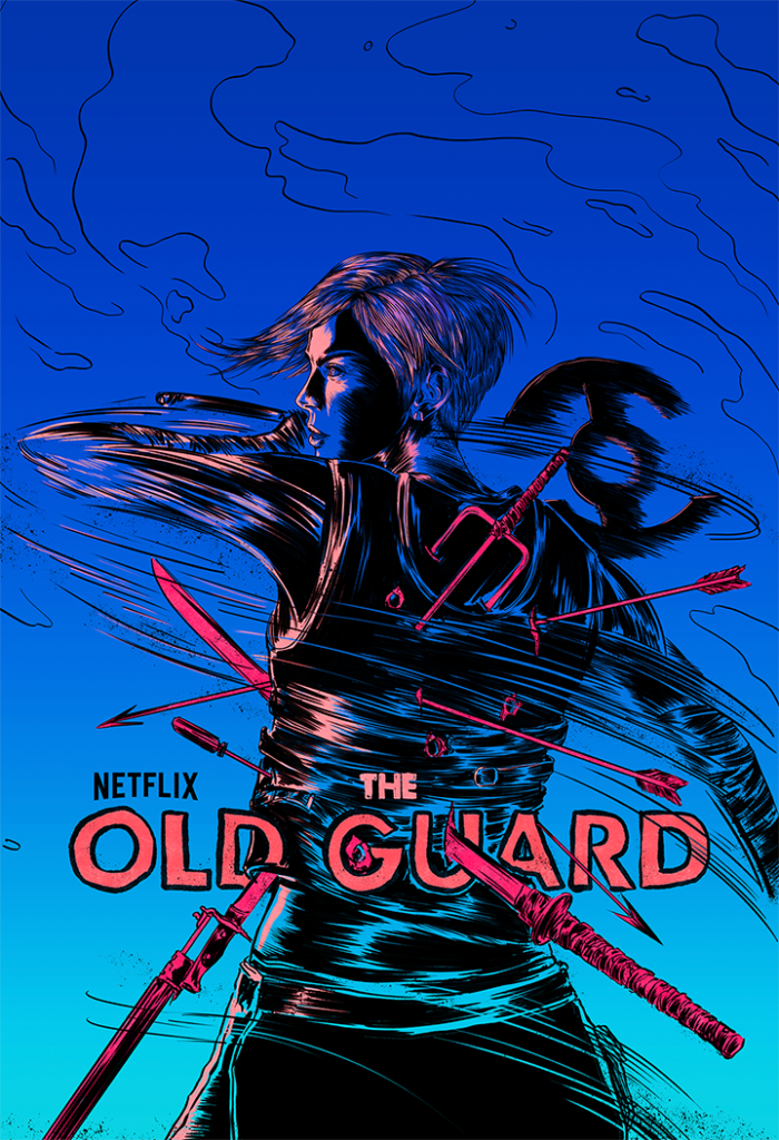 Kristal Melson Singapore The Old Guard artwork