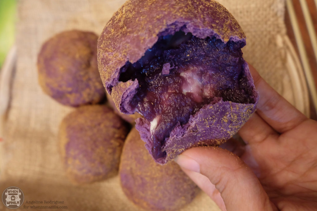 L and L Treats Ube Cheese Pandesal