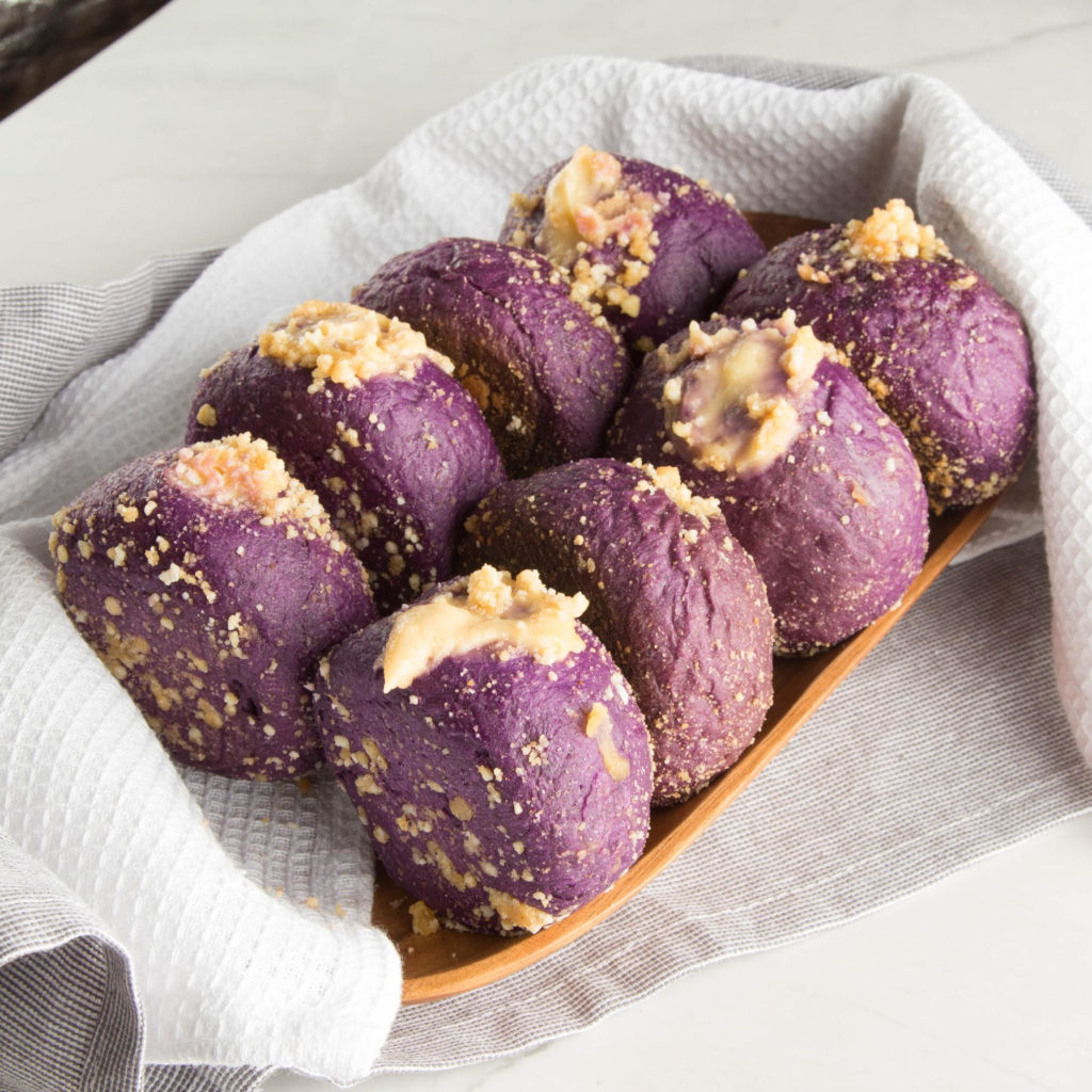 NDulge Ube Cheese Pandesal