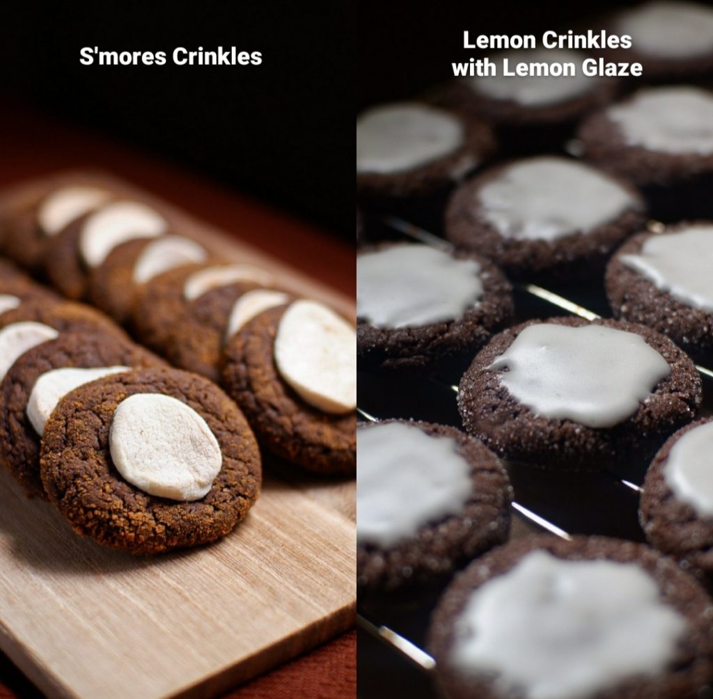 Whisked by Gero Smores Crinkles Lemon Crinkles